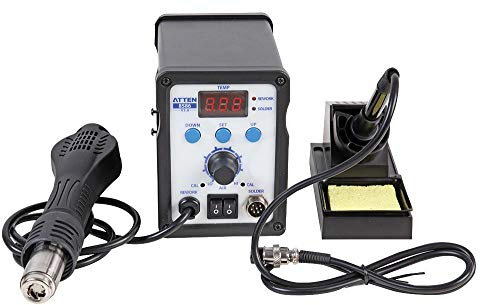 DESOLDERING Station, 2 in 1, Soldering Stations, Accessories REWORK Tools, 1 Piece Pack - AT8586