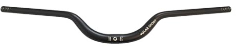 VOLAR SPORT - Manubrio Rialzato rinforzato altezza 65mm e piegatura 12 in Alluminio 6061-T6-31.8 x 780 mm - 450 grammi per Mountainbike pesanti e Talaria & Sur-ron