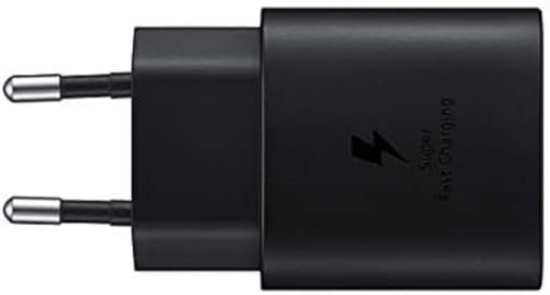Samsung Chargeur Secteur Rapide 25W Noir, USB Type C sans câble, Version FR