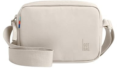 GOT BAG Umhängetasche Crossbody Bag aus Ocean Impact Plastic | Schultertasche Wasserabweisend | Stylische Handy Umhängetasche Klein mit verstellbarem Gurt (Soft Shell)