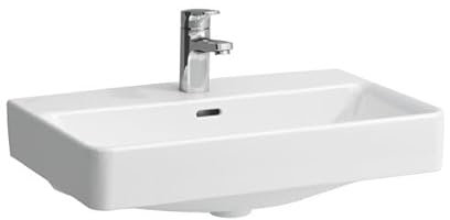 LAUFEN PRO S Compact Aufsatzwaschtisch, ohne Hahnloch, ohne Überlauf, US gesch., 600x380mm, H817959A001421, Farbe: Weiß