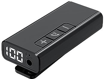Bluetooth Receiver for Car, Bluetooth 5.1 AUX Adapter, Wireless Receiver with LED Display, Audio Receiver for Old Speaker/Phone/Headphones/PC, Support 2 Devices, Low Latency/Long Range