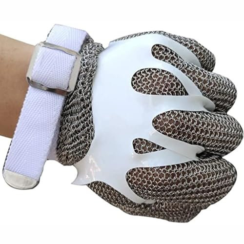 TvyEs Schnittfeste Handschuhe Schnittfester Handschuh für Austernschälen in der Küche, Mandoline, Chef, der Fischfilet schneidet, schnittfester, sicherer Arbeitshandschuh (Size : XS/A Pack of one)