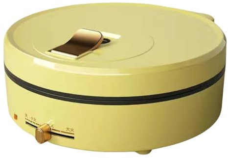 FURLOU Sartén Eléctrica De Doble Cara, Sartén Eléctrica Multifuncional para Hornear, Calefacción De Doble Cara, Recubrimiento Antiadherente, Parrilla para Panqueques para Pizza