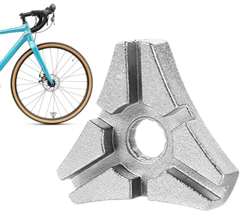 Fahrradspeichenschlüssel,Fahrradspeichenschlüssel - Fahrrad-Speichenschlüssel-Werkzeug - Sechs-Loch-Design, 20 CR Stahl-Fahrradspeichenschlüssel zum Zentrieren und Reparieren von Fahrradrädern