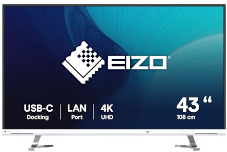 Eizo FlexScan EV4340X-WT LED Display 108 cm (42.5) 3840 x 2160 Pixeles 4K Ultra HD Blanco
