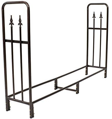 Large Wide Indoor Outdoor Firewood Rack for Fireplace Tool S Firewood Rack for Kindling Hearth Logs and Firewood Fireplace Log Holder for Home Use