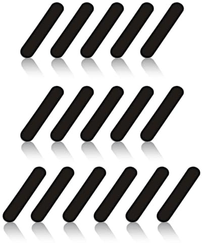 TPZORJX 16 pcs Bleiband für Tennisschläger,Erhöhen des Gegengewichts,5g Bleiband Selbstklebend Golf, Pickleball Paddel Bleiband Bleiband Selbstklebend zum Schutz des Paddelkantenschutzes,Schwarz