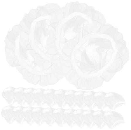 HOMSFOU Kitchen Sink Strainer Mesh Bags Easy to Replace One-time Use Filter Nets 100pcs Made of Sturdy Polyester for Debris Drainage in Kitchen Sink Settings