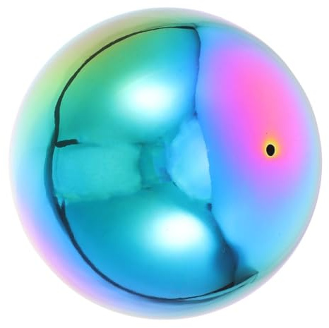 FONDOTIN Esfera De Observación Bola Pulida con Espejo De Observación De Acero Inoxidable Decorativa con Espejo Adornos