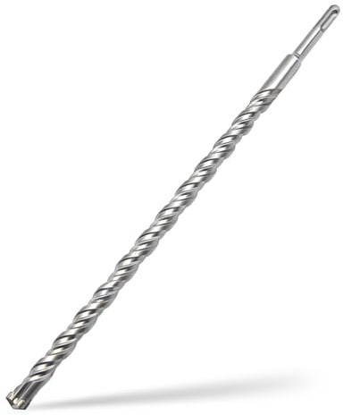 SDS Plus Bohrer 18 x 350mm,Professionell Betonbohrer mit 4 Hartmetall Schneiden,Hammerbohrer Für Stein,Beton,Ziegelmauer & Stahlbeton​
