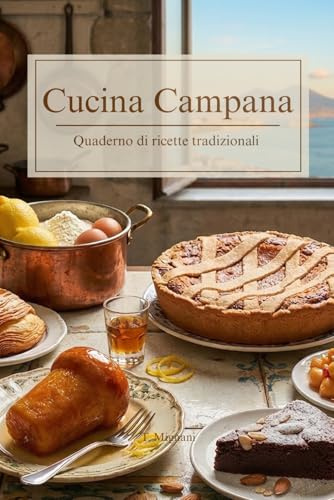 Cucina Campana: Ricette della Tradizione Napoletana e Campana: Dai Segreti dei Contorni di Stagione ai Capolavori della Pasticceria Classica