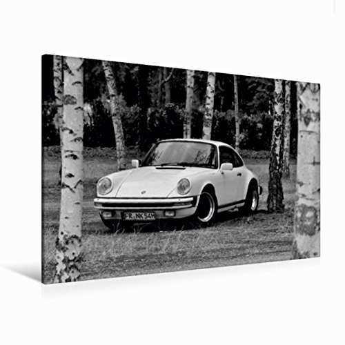 Premium Textil-Leinwand 120 x 80 cm Quer-Format Porsche 911 SC | Wandbild, HD-Bild auf Keilrahmen, Fertigbild auf hochwertigem Vlies, Leinwanddruck von Ingo Laue