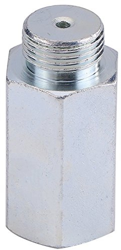 Qiilu Edelstahl Lambda O2 Sauerstoffsensor Extender Spacer für M18x1.5