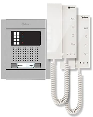 KITportero electronico Golmar 12404202de 2 lineasN4102/T-ART-2P