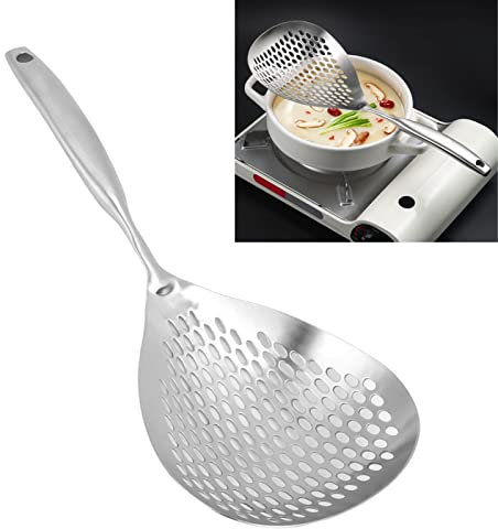 Fil écumoire Cuillère Passoire de Cuisine Cuillère 304 Acier Inoxydable Passoire Cuillère Louche Araignée Passoire Passoire de Cuisson
