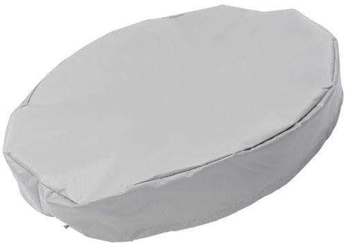 Happyyami Cubierta De Tapa De Tambor De Galón Cubierta De Tapa De Cubo con Cordón Cubierta De Barril De Almacenamiento De Agua Ajustable Y Estirable para Barril De Lluvia Universal