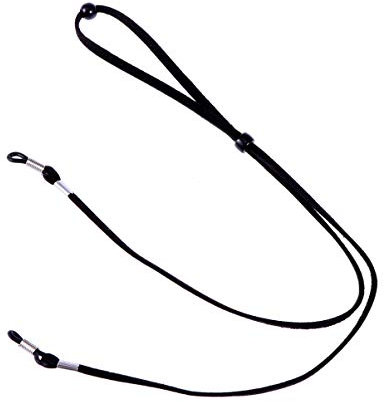 SOIMISS Brillenband Brillenband aus Leder Rutschfestes Brillenhalterband für Männer Und Frauen Schwarz