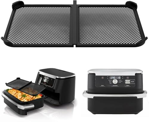 Spritzschutz für Ninja Foodi Flexdrawer 10,4 L Heißluftfritteuse AF500EU, Silikon Spritzschutz Heißluftfritteuse für Ninja 500, Zubehör Ninja Heißluftfritteuse