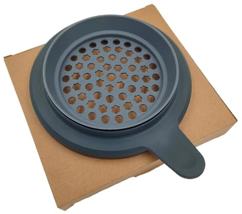 Teigspender-Set für Thermomix TM5 TM6 Deckelteig mit großem Loch, Trichtersieb