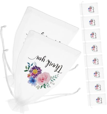 Holibanna 10stücke Organzasäckchen Mit Kordelzug Kleine Netzbeutel Leere Duftsäckchen Für Geschenke Schmuckbeutel Weiße Lavendelsäckchen Vielfältig Einsetzbar Für Kleidung Und