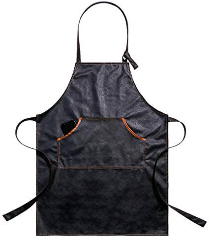 Delantal de trabajo de la madera para los hombres, Delantales for hombres, delantal de hombre for jardinería, barbacoa, carpintería, peluquería, taller, delantal de trabajo de lona unisex for carpinte