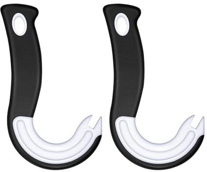 2 Stück Dosenöffner J Förmig, Ring Pull Öffner, Dosenöffner Und Flaschenöffner Manuell, Tragbarer Glasöffner Für Dosen Mit Verschlussringen