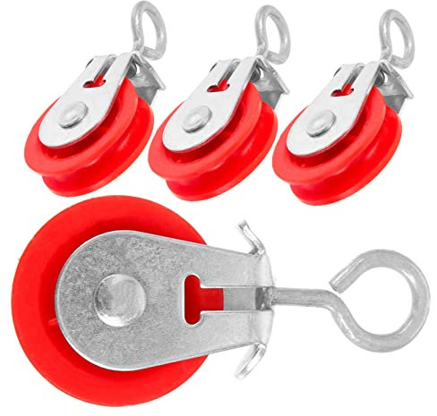 JOINPAYA 4pezzi Puleggia Piccola Per Serra Accessori Per Parte Professionale Per Serra