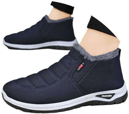 Zapatillas para Correr Hombre Zapatos Ortopédicos Cómodos Casuales de Gran tamaño Antideslizantes casa Caminar Sneakers Comodos Fitness Casual Flexibles