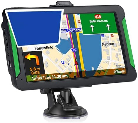 Système de Navigation Automobile GPS pour Camion avec écran Tactile de 7 Pouces et Commande vocale