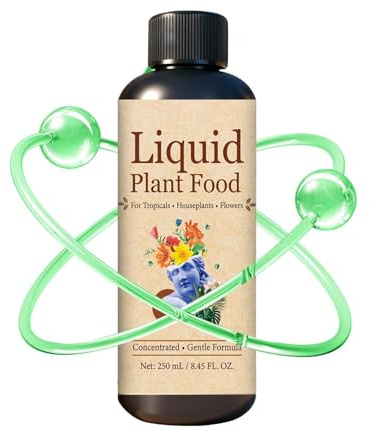 Abono Líquido para Plantas | 250 ml Nutrientes Orgánicos para el Suelo | Fertilizante Líquido Vegetal | para Bonsái, Orquídeas, Cactus, Flores, Urbano y Exterior