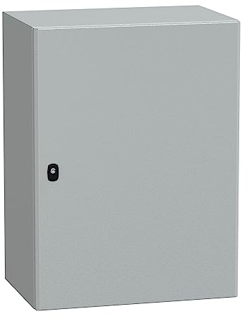 SCHNEIDER Electric NSYS3D8640P Rack monté sur Le Mur Gris étagère - Étagères (Rack monté sur Le Mur, Gris, Acier, IEC 62208, 600 mm, 400 mm)