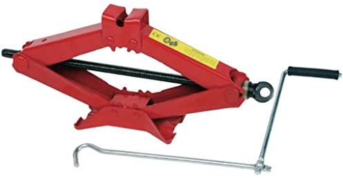 Brüder Mannesmann Scherenwagenheber für Pkw, 1.500 kg | M 009-T1000, rot