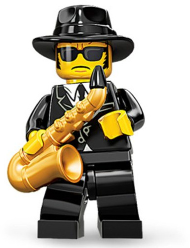 Lego Series 11 Saxophone player