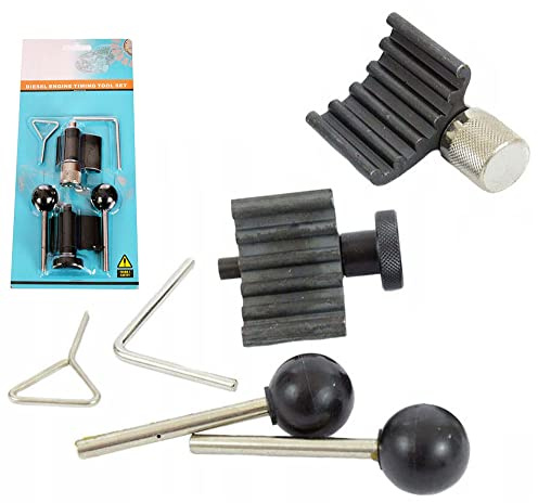 Zahnriemen Wechsel Werkzeug Set Nockenwellen Arretierwerkzeug Kurbelwelle Diesel Common Rail für VW/Audi/Ford/Seat/Skoda VAG TDIs