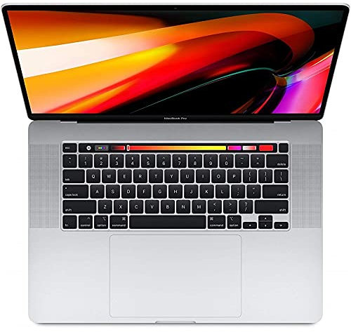 2019 Apple MacBook Pro avec 2.4GHz Intel Core i9 (16-pouces, 32Go RAM, 512Go SSD) (QWERTY Anglais) Argent (Reconditionné)