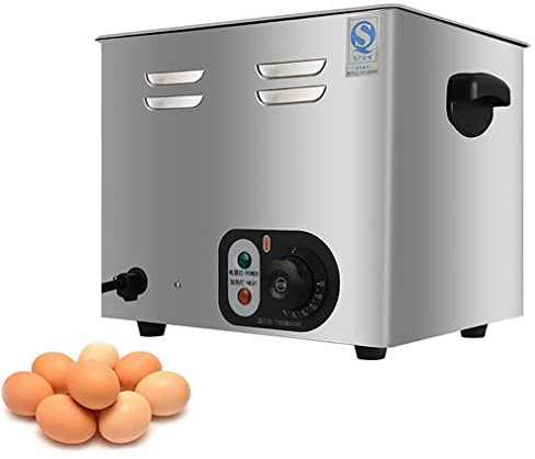 Electric Egg Cooker and Poacher, 60Pcs Commercial Hot Spring Egg Cooker, Automatic Commercial Egg Boiler Steamer, Half-Boiled Egg Soft-Boiled Egg Machine Omelette Device