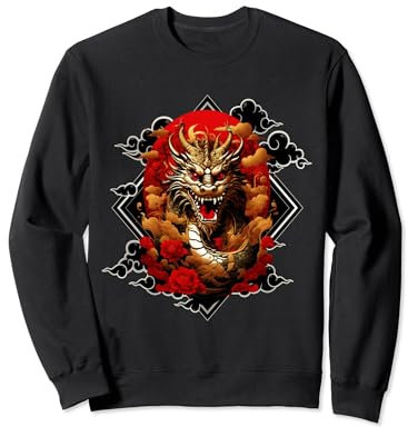 Dragon nouvel an chinois 2024 année du dragon Sweatshirt