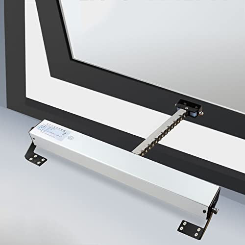 Catena elettrica da 24 V con telecomando e interruttore, apri motorizzato automatico per lucernario, serra e ventilazione del tetto, corsa