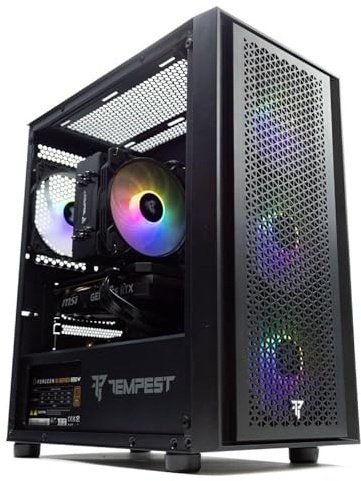 PcCom Ready V2 PC Gaming Intel Core i5-12400F, 32GB RAM, 1TB SSD, RTX 5060, Ordenador Gaming Alto Rendimiento 1080p 1440p, Sin Sistema Operativo