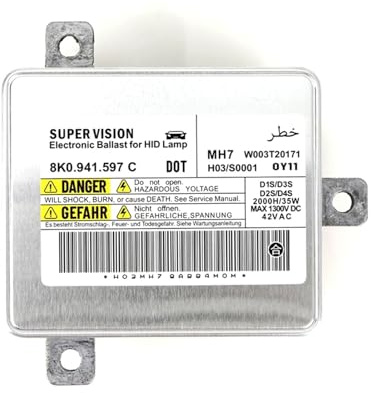 Ballast pour Ampoules de phares de Voiture H-ID, pour Audi A1 A3 A4 A5 A6 A7 A8 Q5 Q7 CC W003T20171 8K0.941.597.C8K0941597C