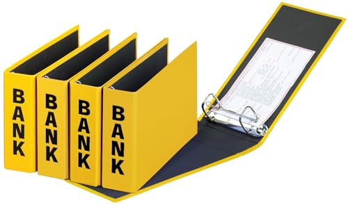 Pagna Bankordner Basic Colours A5 quer 5cm gelb