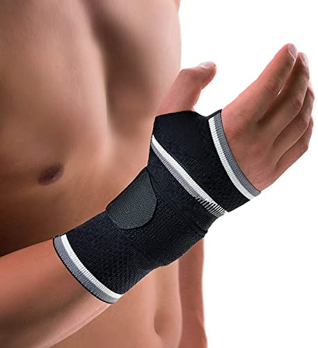 Bort ManuBasic Handgelenk Bandage rechts schwarz Gr. L, Finger-, Daumen- und Handgelenksbandagen