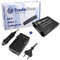 ANGEBOT IM SET: Hochleistungs Kamera Li-Ion Akku 900mAh + Akku Ladegerät mit KFZ Adapter für Panasonic Lumix DMC-LZ40 DMC-TZ55 DMC-TZ56 DMC-TZ57 DMC-TZ58 DMC-TZ60 DMC-TZ61 DMC-TZ70 DMC-TZ71