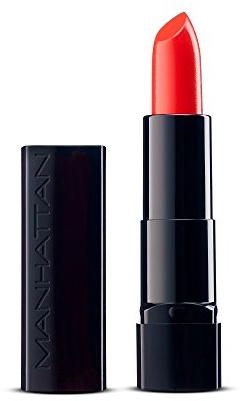 Manhattan All In One - Rossetto luccicante per una lunga durata e un colore intenso, colore Oh, arancione 470, 1 x 4,5 g