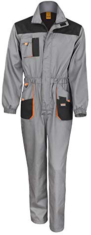 Ergebnis R321 X work-guard Lite Overall ,Mehrfarbig (Grau / Schwarz / Orange), M