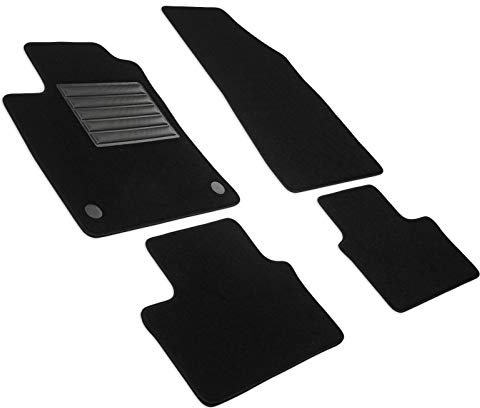 MTM SP-8558 Tapis sur Mesure en Velour pour Renault Clio 5 2019> (aussi E-Tech Hybrid E-Tech Full Hybrid) / Mitsubishi Colt 10.2023> (aussi Hybrid), black