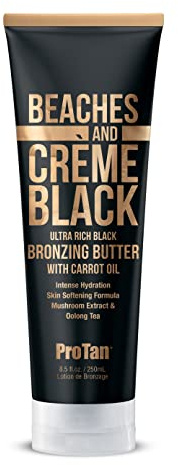 Pro Tan Beaches and Creme Ultra Rich Black Bronzing Butter with Carrot Oil (250ml)