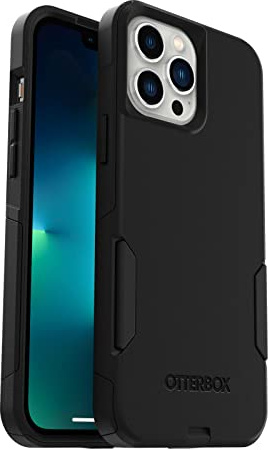 OtterBox Commuter Hülle für iPhone 13 Pro Max/12 Pro Max, Schwarz | Sturzsichere, schützende Hülle, 3x getestet nach Militärstandard, Keine Einzelhandelsverpackung