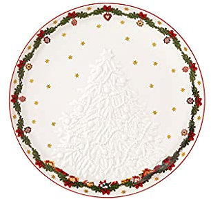 Villeroy & Boch 14-8332-3615 Plato para Galletas, 0.31 litros, Porcelain, carbón